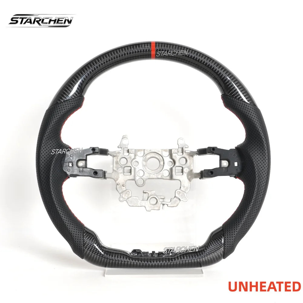 Carbon Fiber Steering Wheel for Honda Civic 2022–2027 & Acura Integra 2023–2027 – Red Stitching