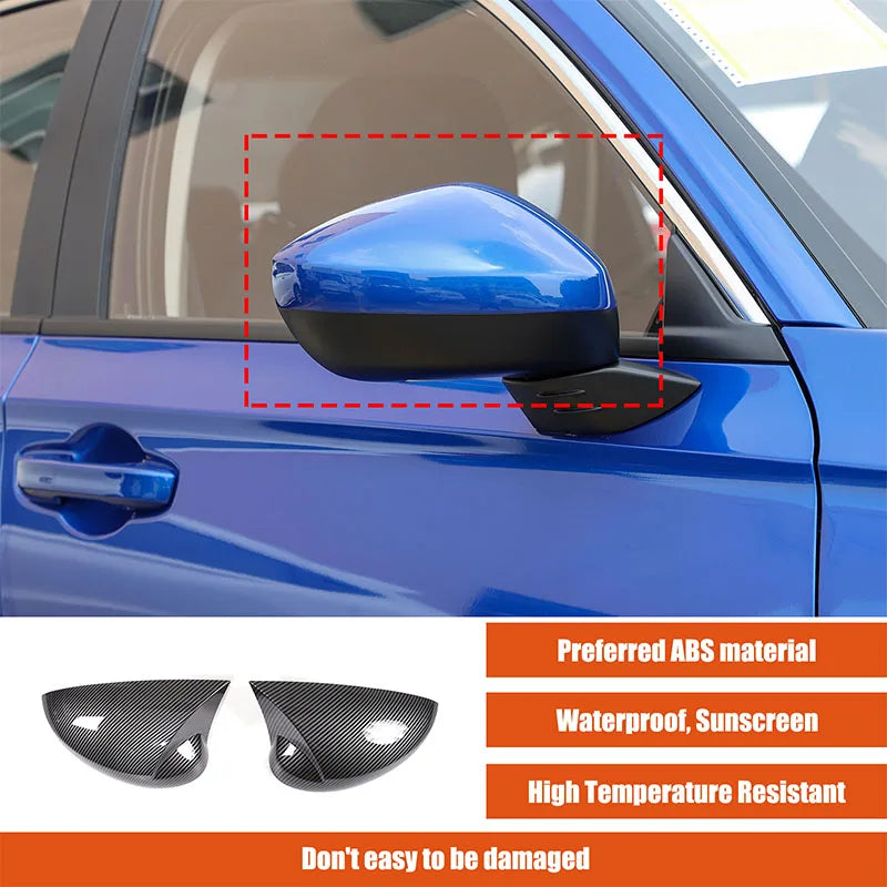 Carbon Fiber Mirror Covers for Honda Civic 2022–2027 & Acura Integra 2023–2027