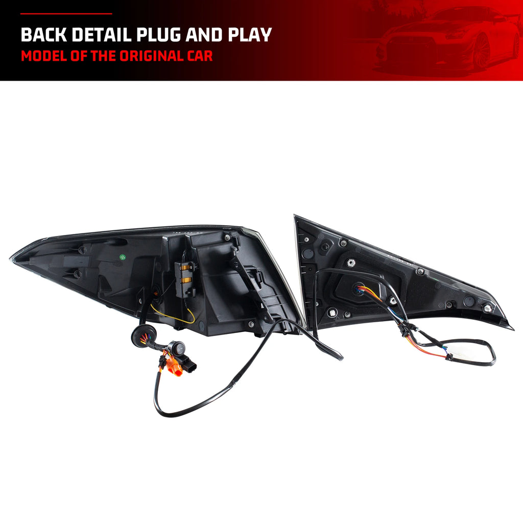 2022–2027 Honda Civic LED Tail Lights – 11th Gen Sequential Turn Signal
