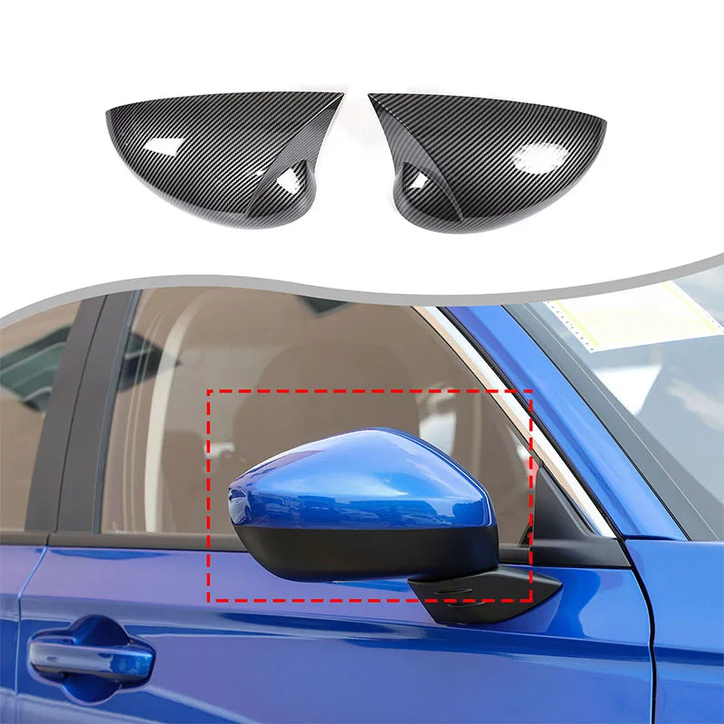 Carbon Fiber Mirror Covers for Honda Civic 2022–2027 & Acura Integra 2023–2027