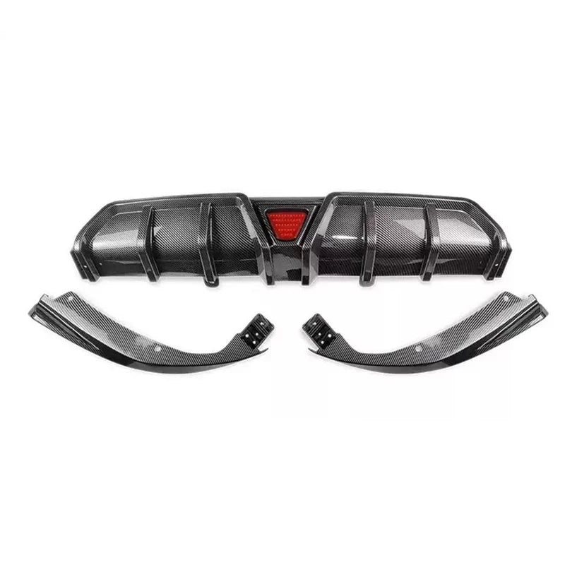 2016-2021 Honda Civic Rear Diffuser & Splitters  – 10th Gen Civic Rear Diffuser, Third Brake Light, & Splitters