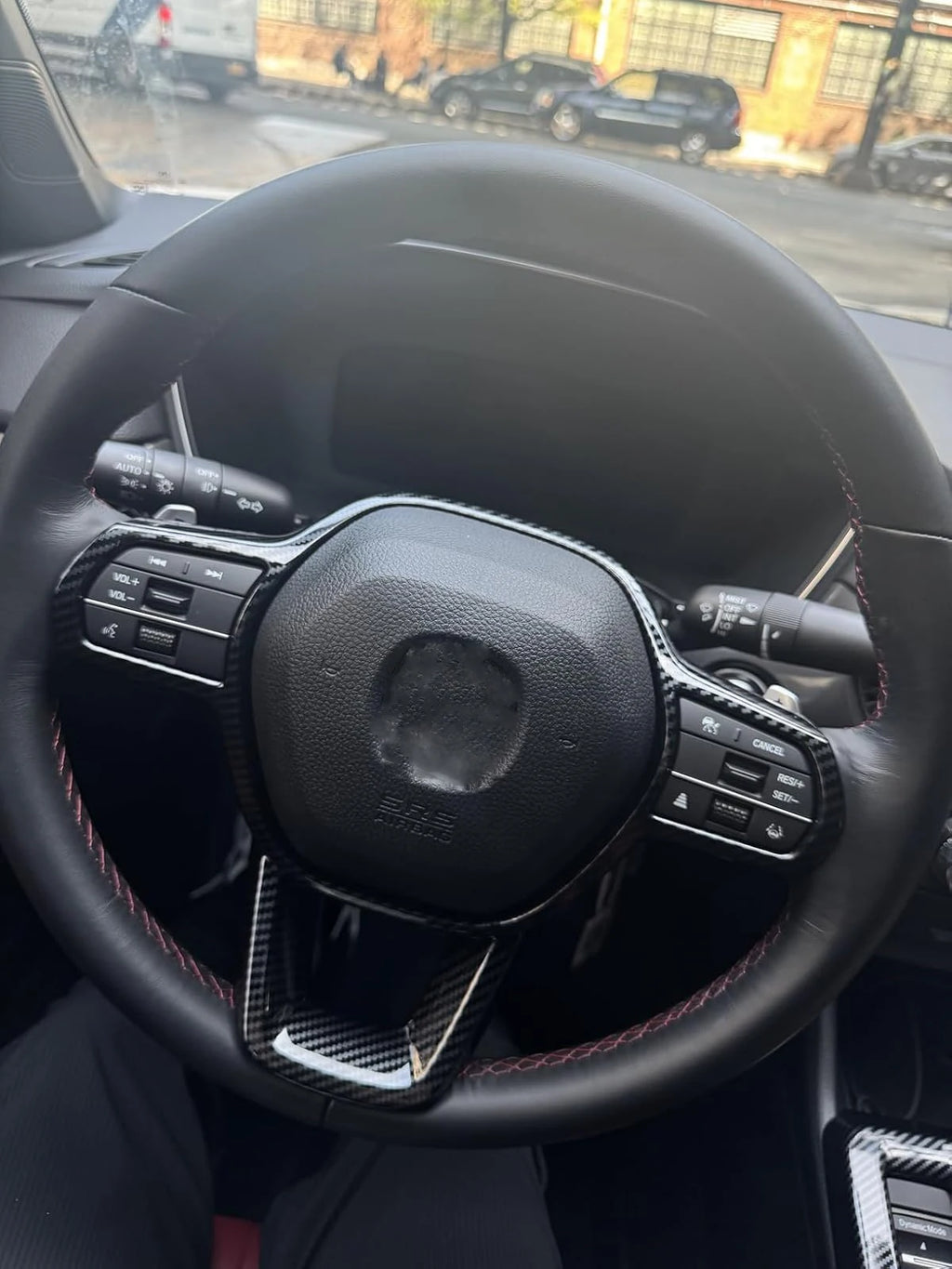 Steering Wheel Trim For 11th Gen Honda Civic & 23-27 Acura Integra – Steering Wheel Trim Cover