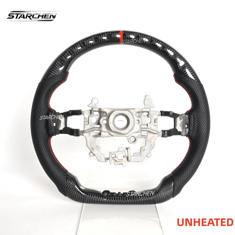 Carbon Fiber Steering Wheel for Honda Civic 2022–2027 & Acura Integra 2023–2027 – Red Stitching